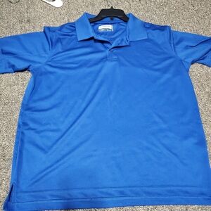 Magellan Outdoors Blue Polo Shirt